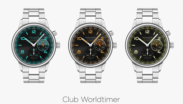 NOMOS Glashütte环球行者全新夜航系列,献礼全球不眠夜