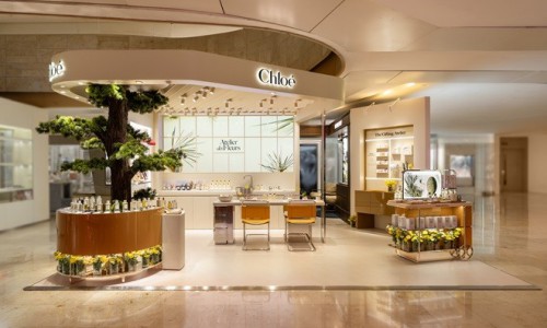 蔻依香氛南京德基「松涛」全球首家概念店盛大开幕